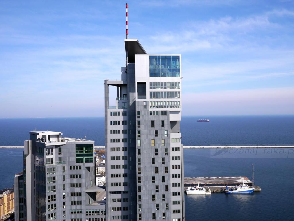 Apartamenty Sea Towers Gdynia Exteriör bild