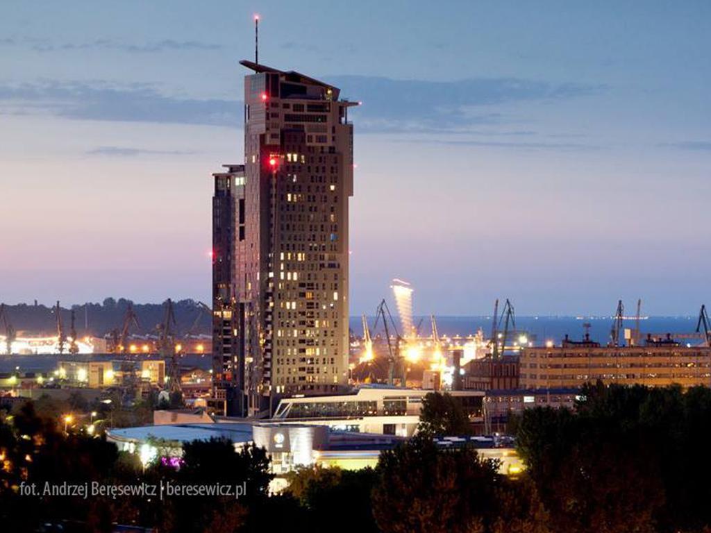 Apartamenty Sea Towers Gdynia Exteriör bild
