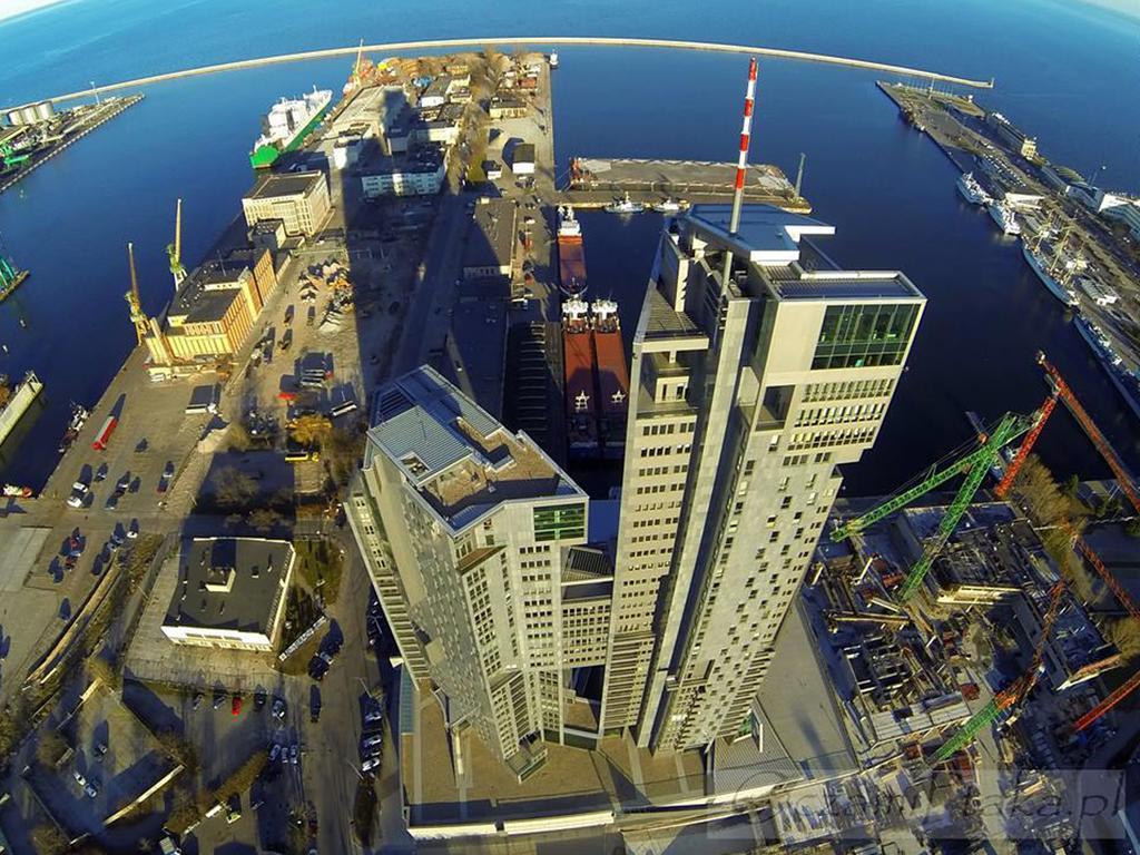 Apartamenty Sea Towers Gdynia Exteriör bild